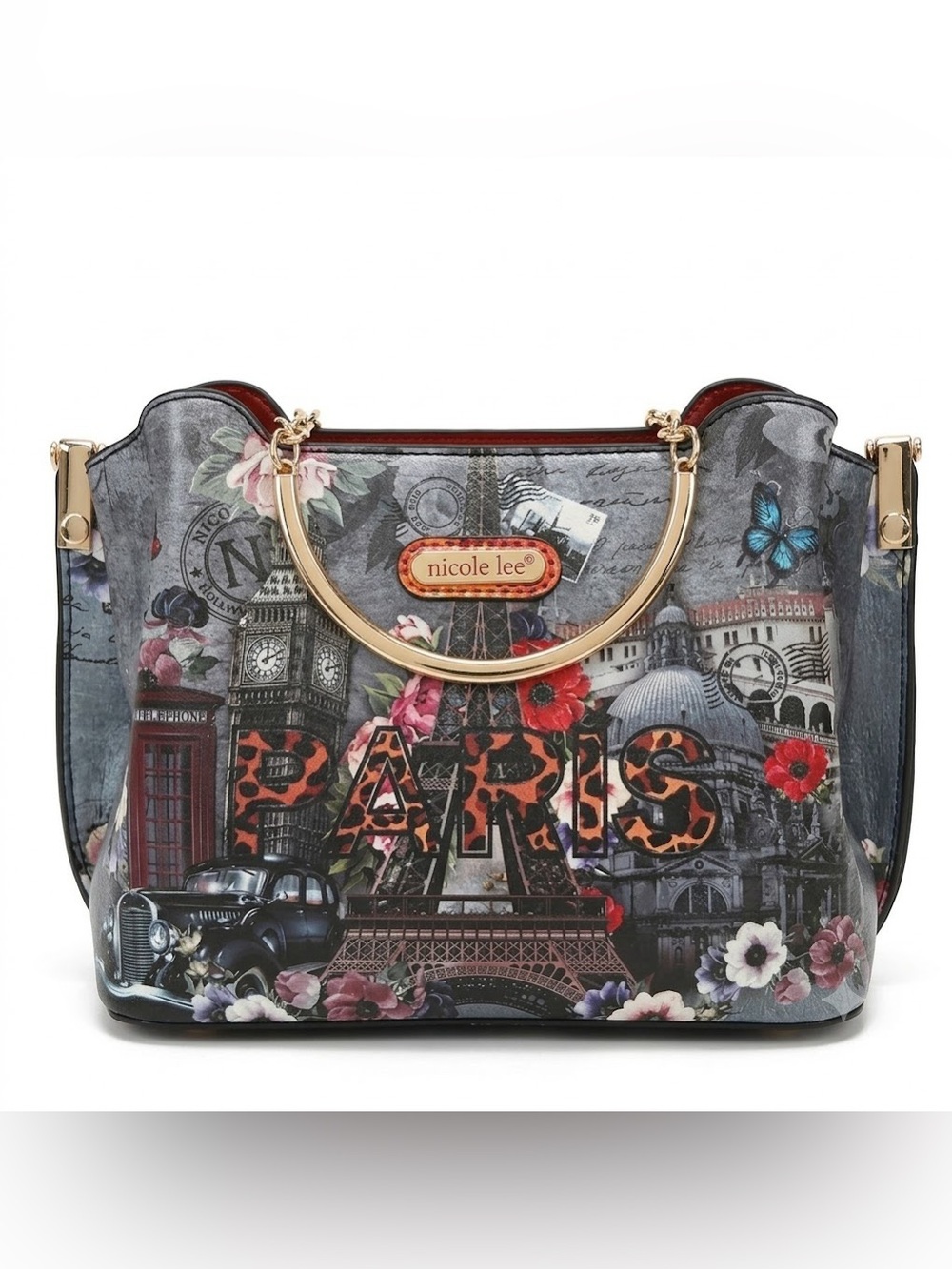 Nicole Lee Paris In Fall Bag Special Edition Handbag And Crossbody Bag ๐๐ - Picture 2 of 14